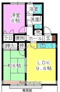 アムール8【1階】の間取り