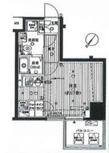 プレール・ドゥーク東京EASTV【2階】の間取り