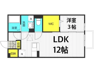 アヴァント【2階】の間取り