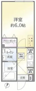 東京都府中市矢崎町2【アパート】の間取り