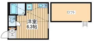 諏訪坂アパート【2階】の間取り
