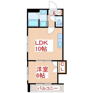 シーポート惟神【5階】の間取り