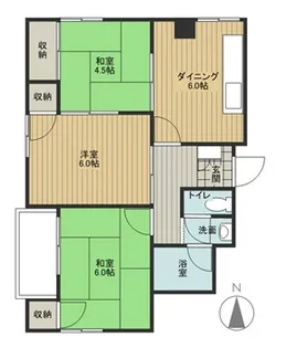 第一藤定ビル【2階】の間取り