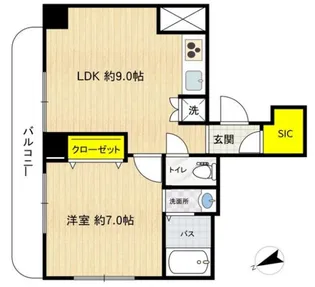 KYビル【6階】の間取り