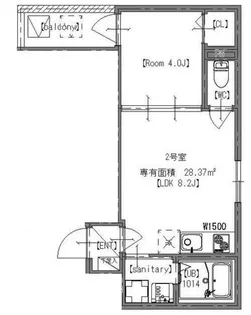GRAND BEAR【3階】の間取り