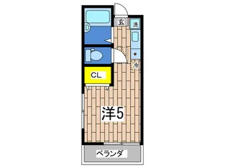 サザンウィンズ横濱【1階】の間取り