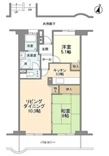 埼玉県さいたま市南区文蔵3【マンション】の間取り