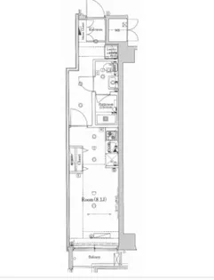 東京都江東区毛利2【マンション】の間取り