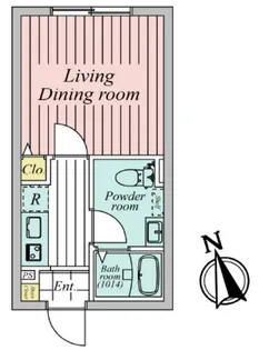 Yolk江古田【1階】の間取り