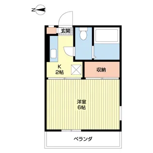 グリーンパーク【1階】の間取り