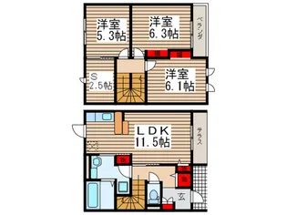 エスペランサIIの間取り