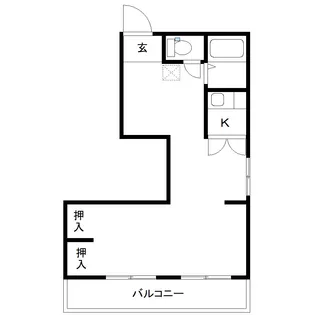 パレイシャル生駒I【3階】の間取り