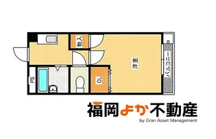赤坂山愛マンションII【4階】の間取り