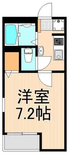 グランクオール五反野【1階】の間取り
