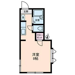 アネスタ赤羽【1階】の間取り