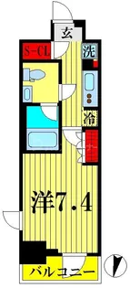 HY’s亀戸【6階】の間取り