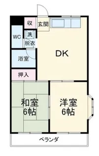 第10笠原ビル【3階】の間取り