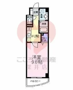 エテルノソ レ【5階】の間取り