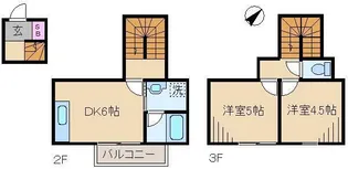 ウエストの間取り