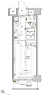 メイクスデザイン池袋EAST【3階】の間取り