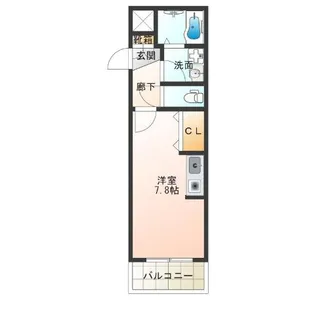 アドラブール【1階】の間取り