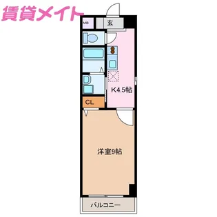 M’s【3階】の間取り