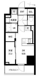 アーバンパーク扇大橋【5階】の間取り