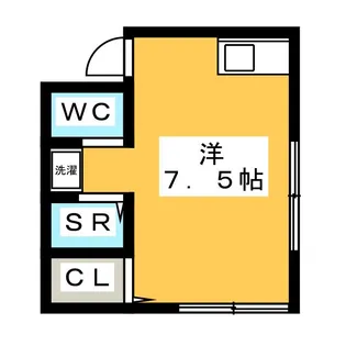 ハイデルベルク春日【1階】の間取り