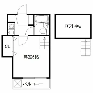 グリーングラス【1階】の間取り