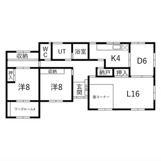 MSS清住台 離れ【1階】の間取り