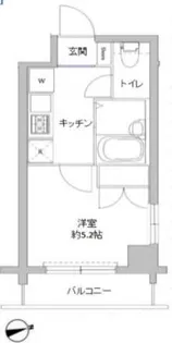 エクセリア神楽坂【9階】の間取り