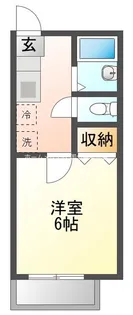 ハイツMIYOSHI 3【1階】の間取り