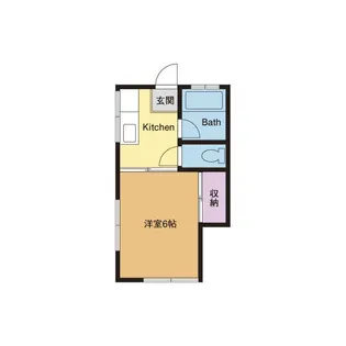 J・Tアパート【1階】の間取り