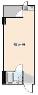 目黒三田フラワーマンション【7階】の間取り