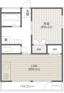 RAYHAUS善福寺川公園【3階】の間取り