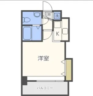 エステートモア大濠公園通り【7階】の間取り