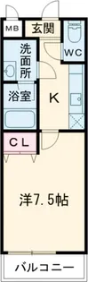 フジパレス浜寺ノースI番館【3階】の間取り