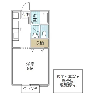 プリマベーラ B棟【2階】の間取り