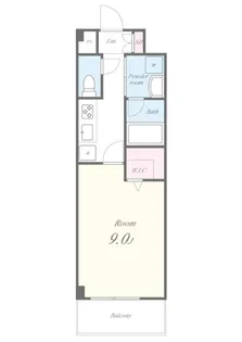 ジュネス稲城【2階】の間取り