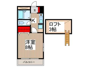 サントピア蓮田【1階】の間取り
