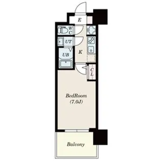 セレニテ新大阪プリエ【13階】の間取り