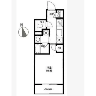 アンダーフォレスト【3階】の間取り
