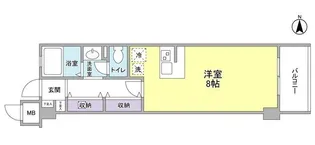 セイジュプレイス【4階】の間取り