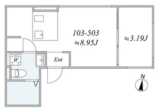 trias391【4階】の間取り