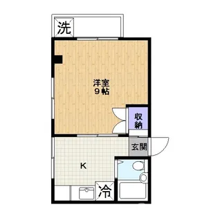 メゾンドベルト【3階】の間取り