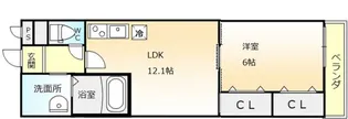 フジパレス堺もず【1階】の間取り