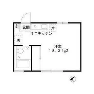 エクセル木曽【1階】の間取り