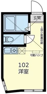ユナイト衣笠フォルカオの杜【1階】の間取り