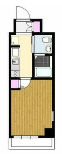 スカイコート神田第2【5階】の間取り