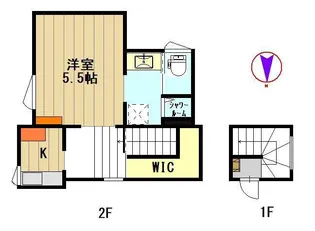matu338【2階】の間取り